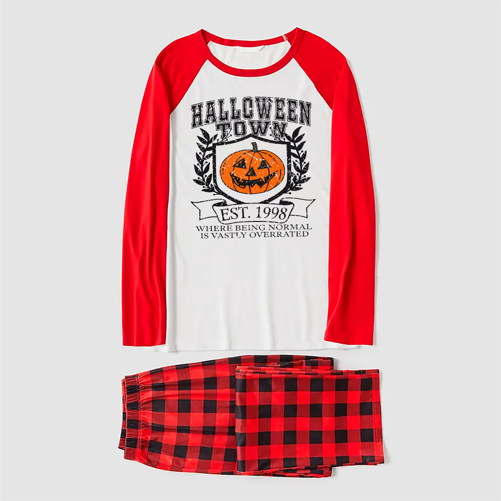 Halloween Town Pumpkin Matching Family Pajama Sets Halloween Town Pumpkin Matching Family Pajama Sets