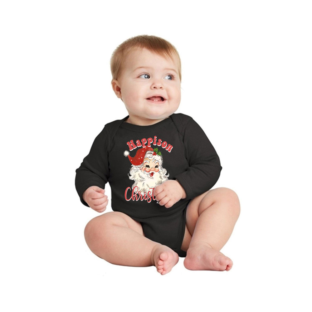 Customized Santa Claus Cotton Xmas Pjs For Family 2024 Customized Santa Claus Cotton Xmas Pjs For Family 2024