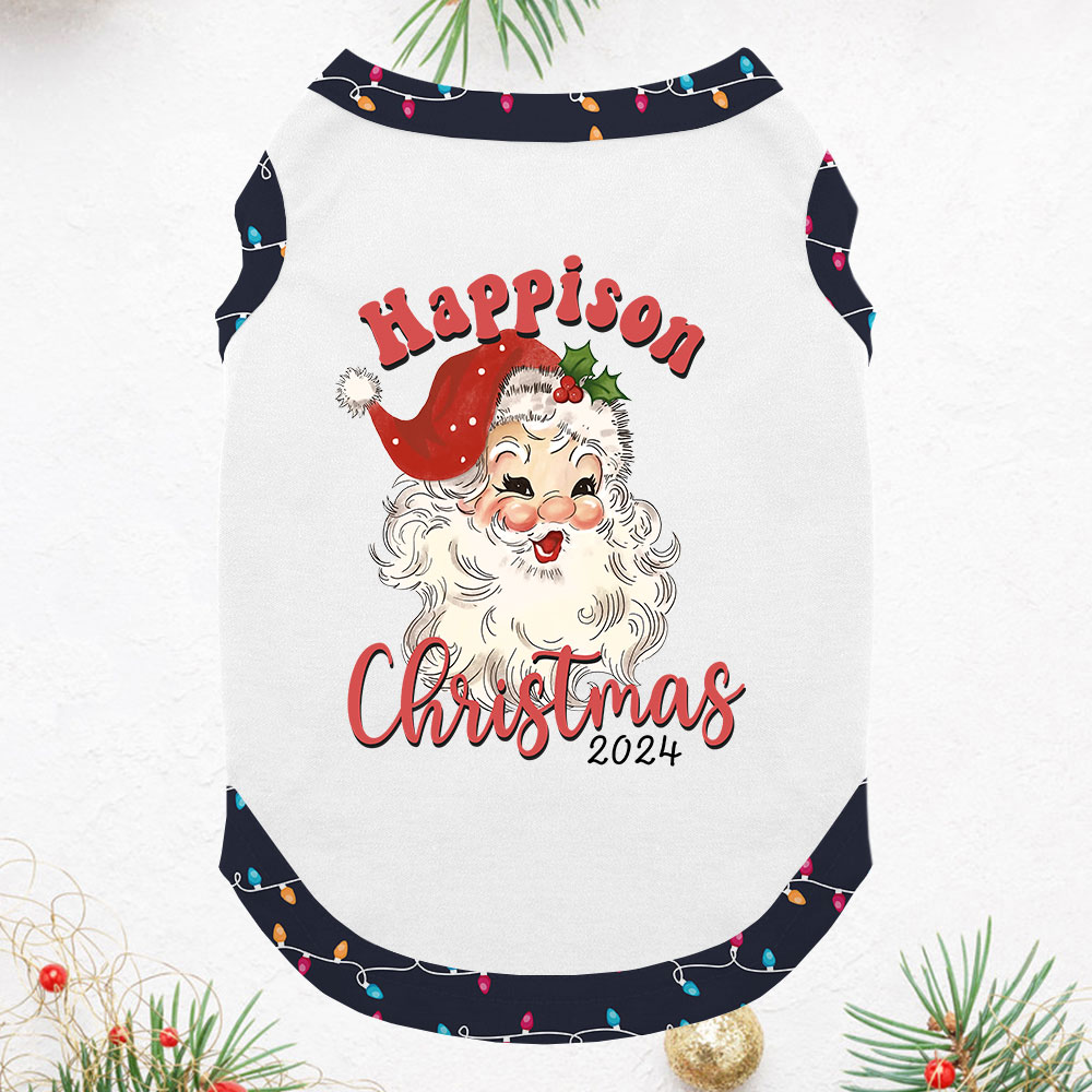 Customizable 2024 Short Sleeve Christmas Pajamas For Family Customizable 2024 Short Sleeve Christmas Pajamas For Family