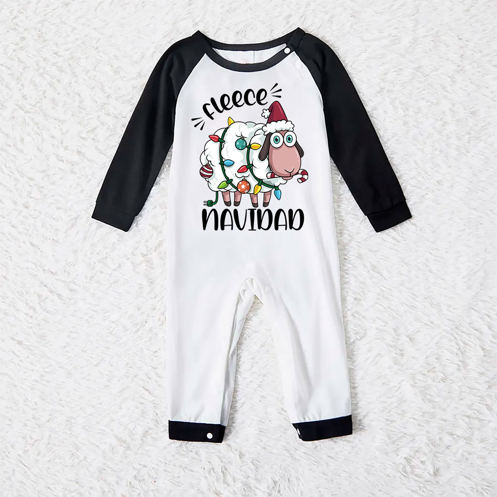 Fleece Navidad Matching Family Christmas Jammies Fleece Navidad Matching Family Christmas Jammies