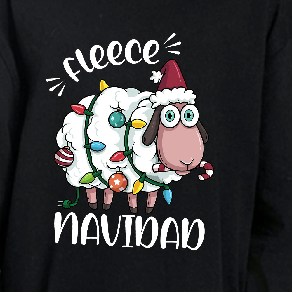 Funny Sheep Christmas Family Pajamas Matching Cotton Funny Sheep Christmas Family Pajamas Matching Cotton