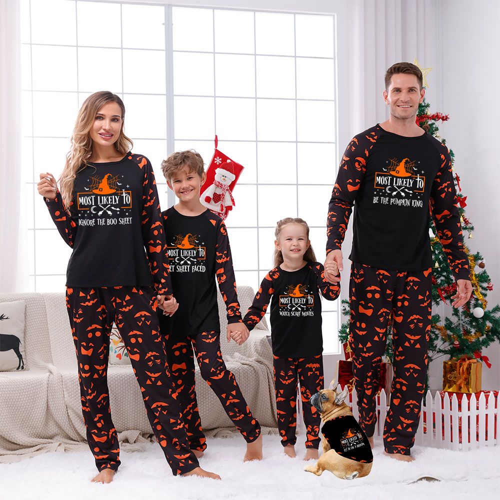 Witch Matching Family Halloween Pajamas Most Likely To Witch Matching Family Halloween Pajamas Most Likely To