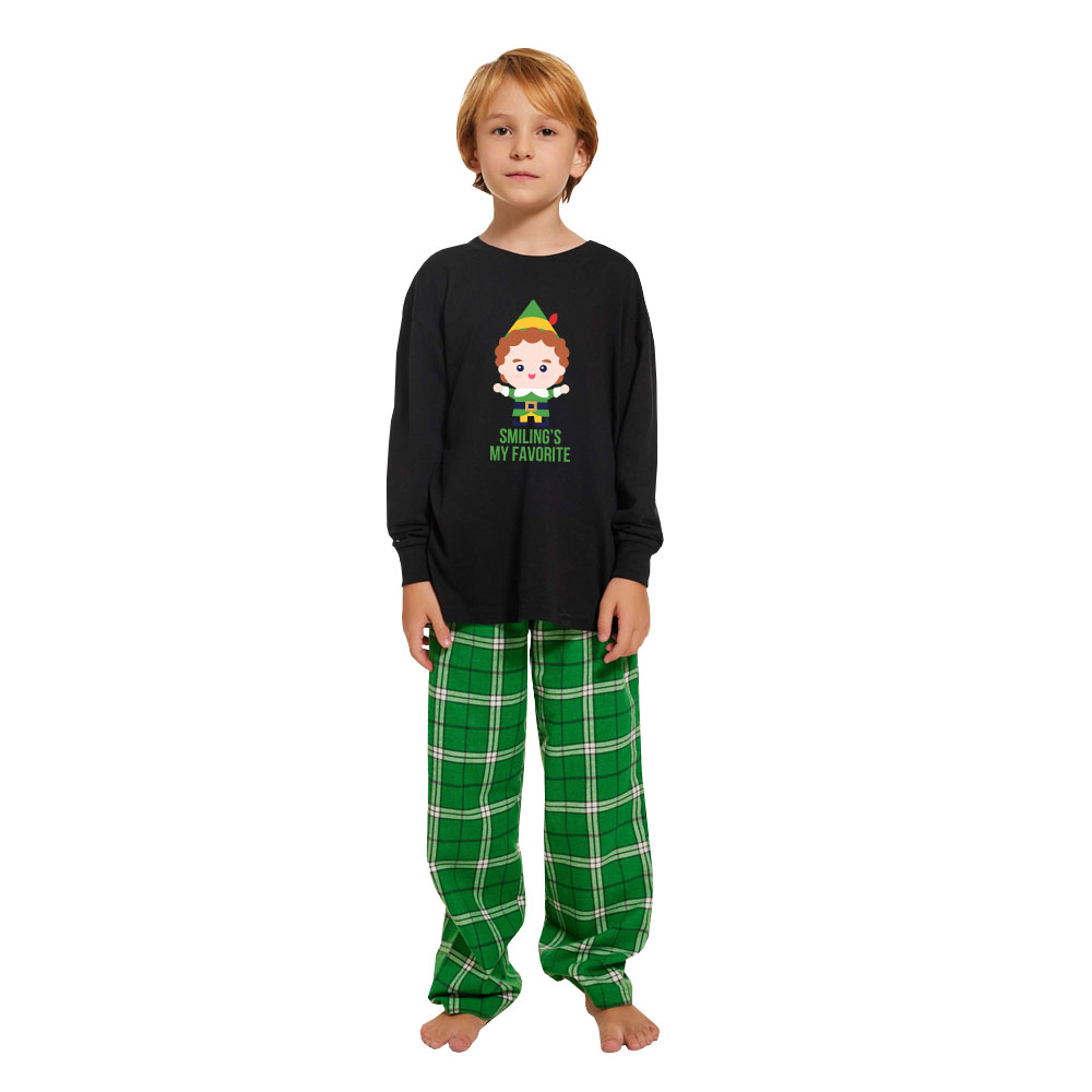 Matching Elf Family Pajama Sets Christmas Cotton