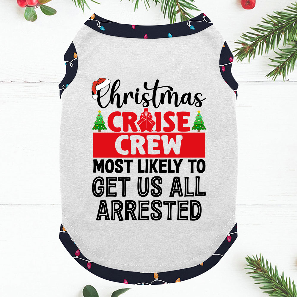 Cruise Family Trip Matching Holiday Pajamas Short Sleeve Cruise Family Trip Matching Holiday Pajamas Short Sleeve