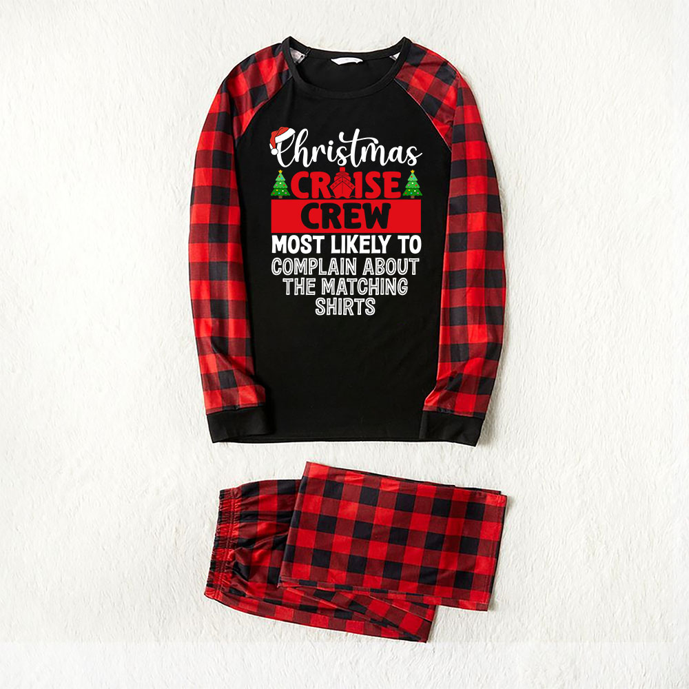 Cruise Crew Christmas Match Pjs Most Likely To Cruise Crew Christmas Match Pjs Most Likely To