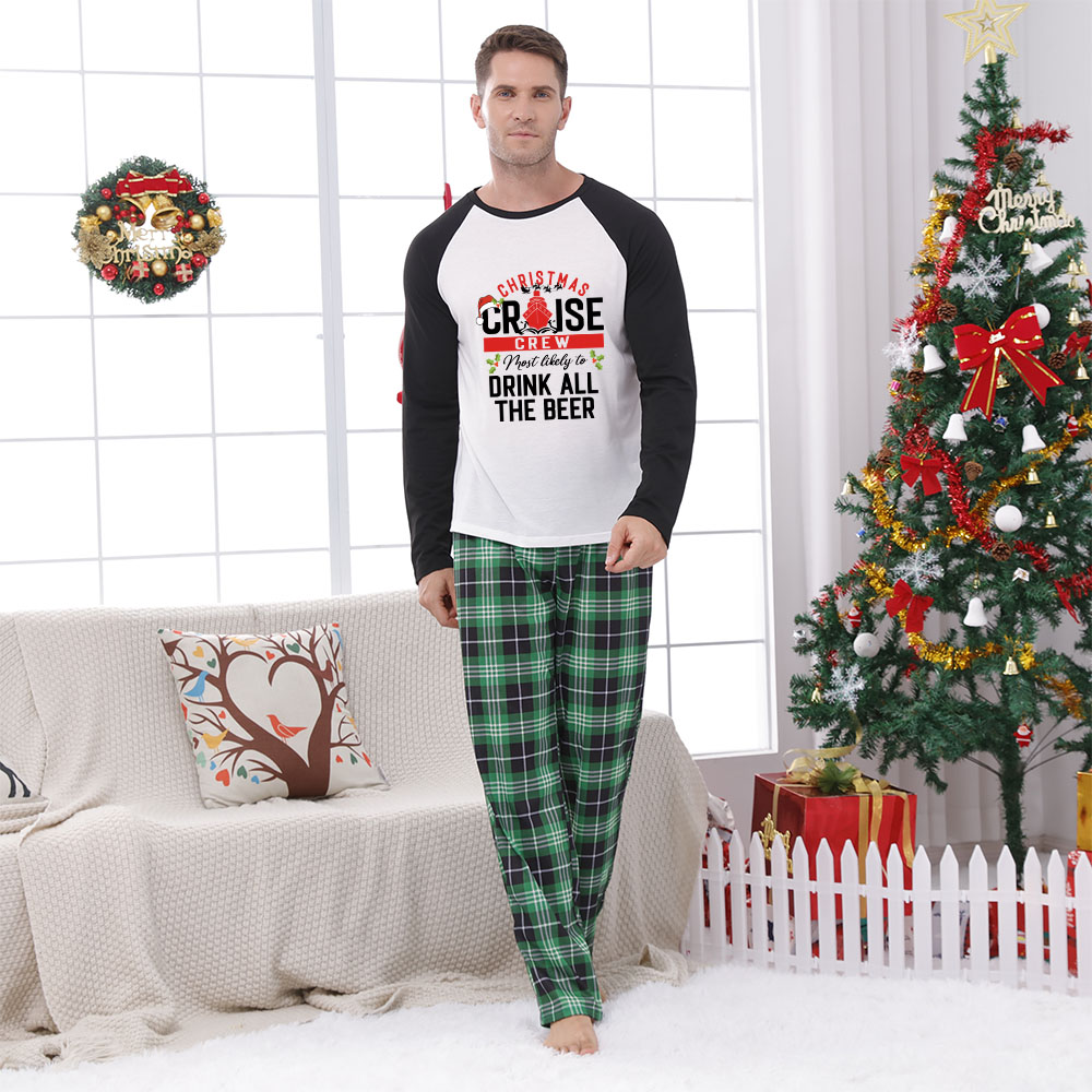 Most Likely To Cruise Matching Christmas Pjs With Dogs Most Likely To Cruise Matching Christmas Pjs With Dogs