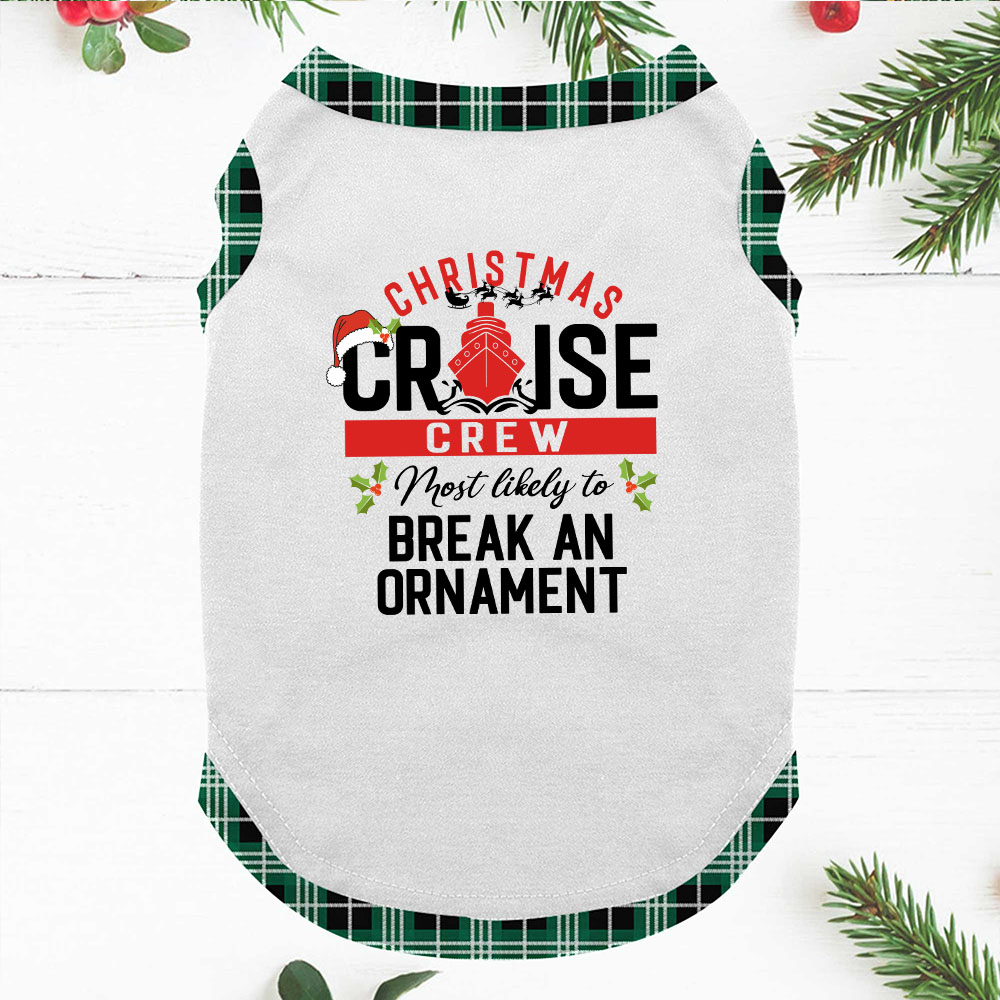 Most Likely To Cruise Matching Christmas Pjs With Dogs Most Likely To Cruise Matching Christmas Pjs With Dogs