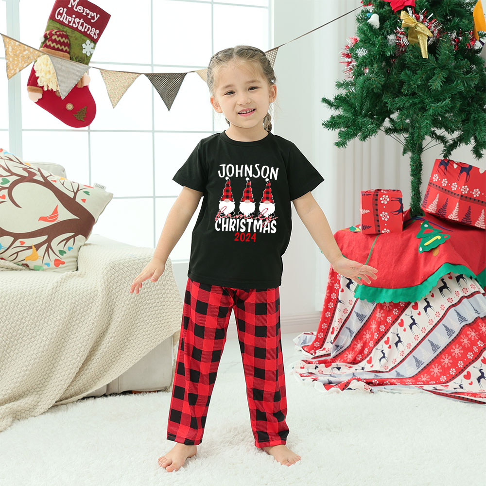 Personalized Gnome Christmas Pajamas For The Whole Family 2024 Personalized Gnome Christmas Pajamas For The Whole Family 2024