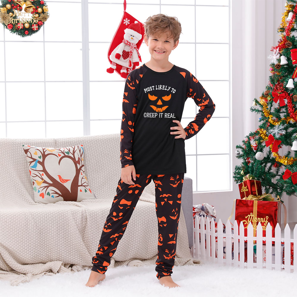 Personalized Matching Halloween Pjs For Family And Dog Personalized Matching Halloween Pjs For Family And Dog