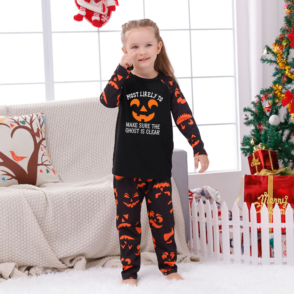 Personalized Matching Halloween Pjs For Family And Dog Personalized Matching Halloween Pjs For Family And Dog