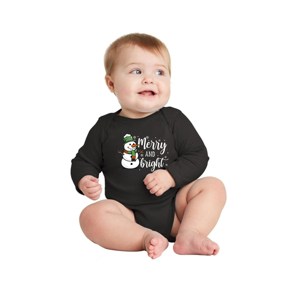 Christmas Snowman Cotton Family Pajama Sets Merry And Bright Christmas Snowman Cotton Family Pajama Sets Merry And Bright
