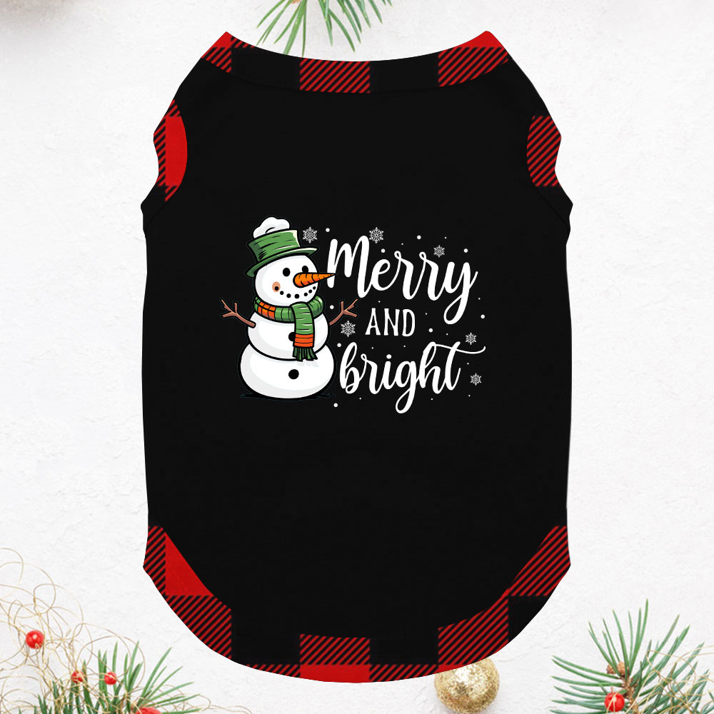 Snowman Family Short Sleeve Christmas Pjs Merry Bright Snowman Family Short Sleeve Christmas Pjs Merry Bright