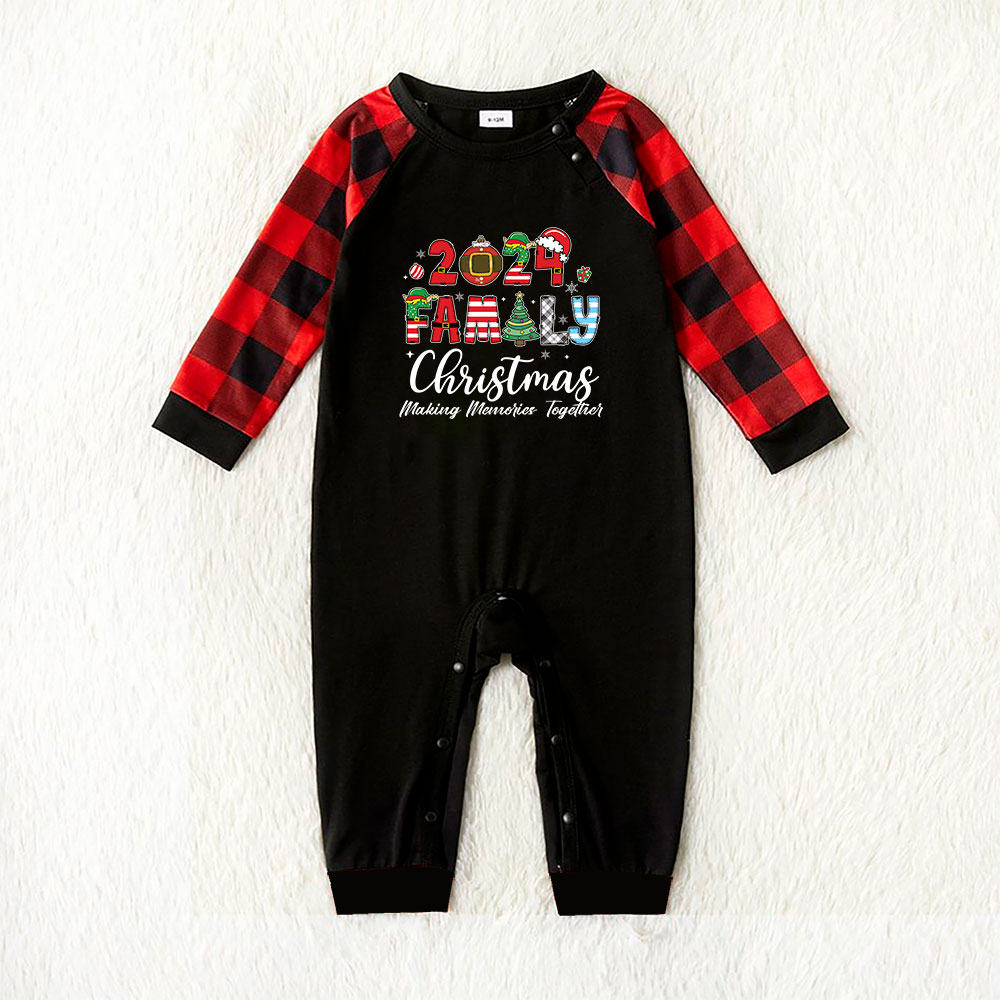 Plaid Family Xmas Jammies Making Memories Together 2024 Plaid Family Xmas Jammies Making Memories Together 2024