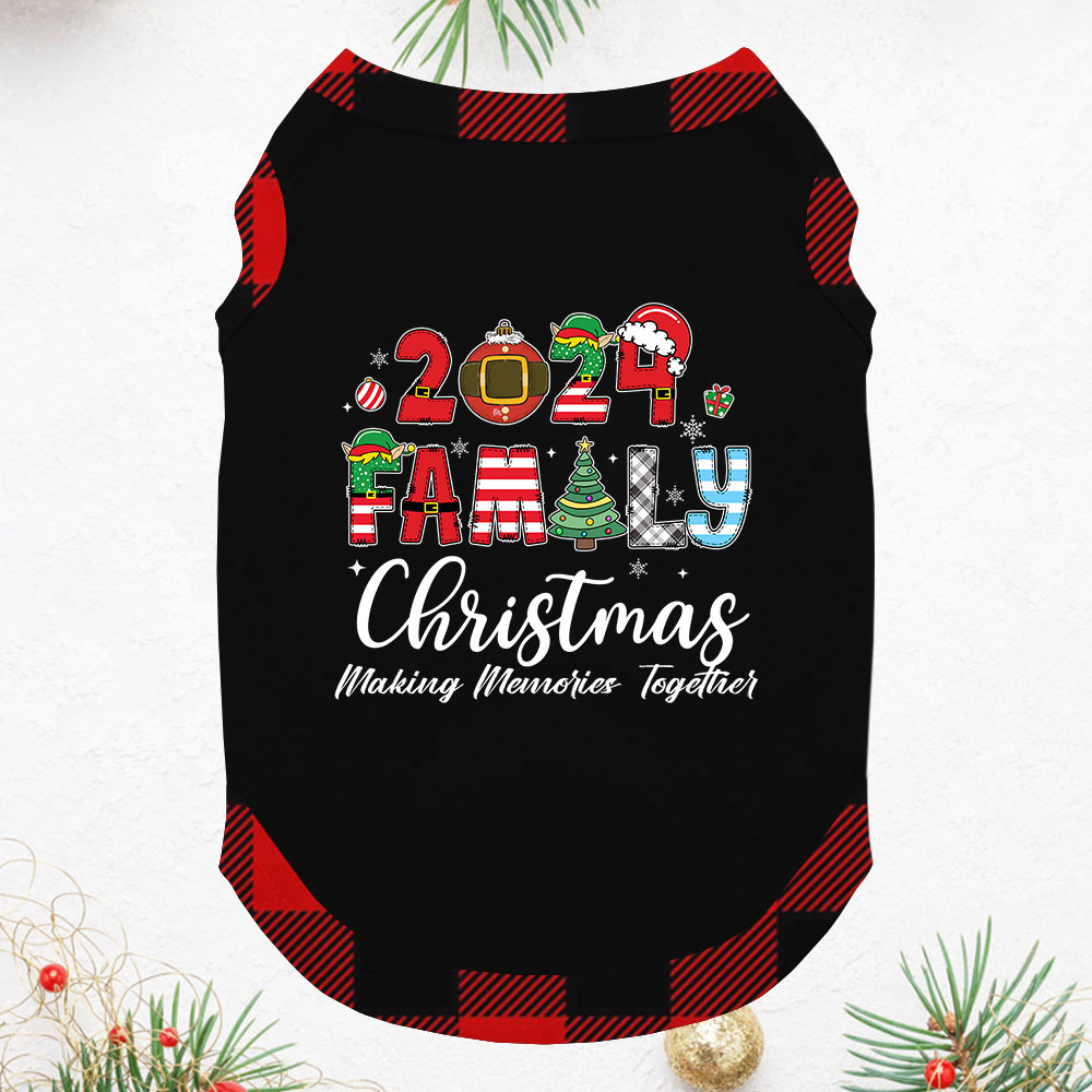 Plaid Family Xmas Jammies Making Memories Together 2024 Plaid Family Xmas Jammies Making Memories Together 2024