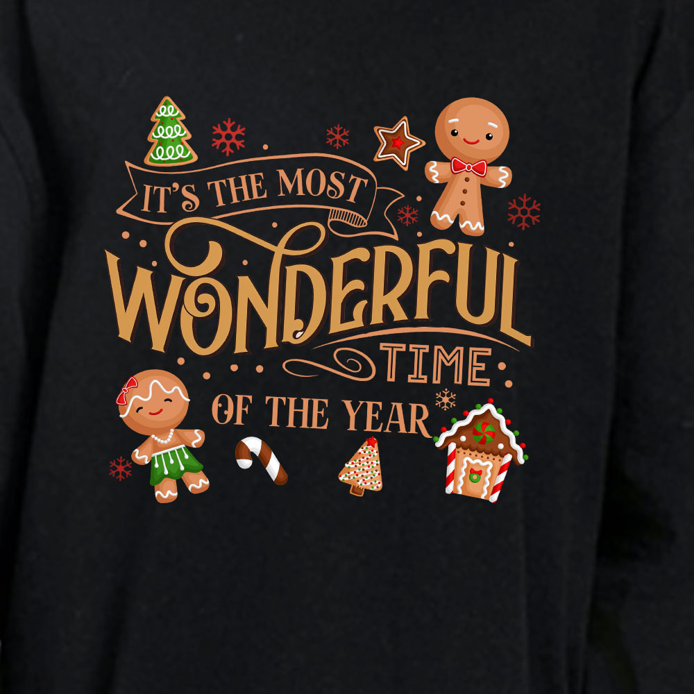 100 Percent Cotton Family Pajamas With Gingerbread Cookies Print
