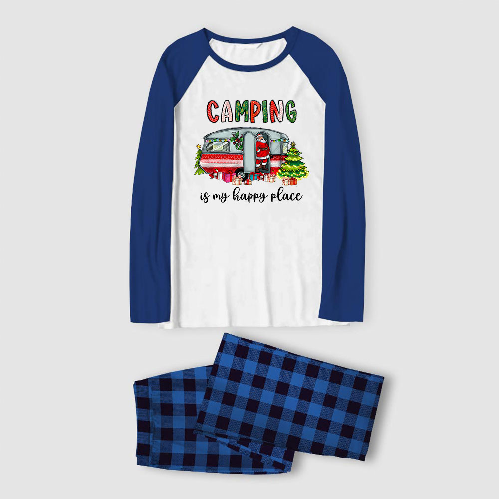 Festive Van Camping Is My Happy Place Family Christmas Pajamas Festive Van Camping Is My Happy Place Family Christmas Pajamas