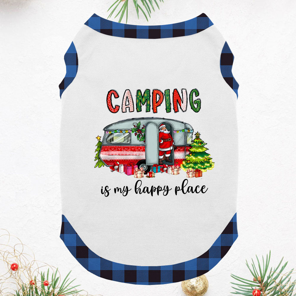 Festive Van Camping Is My Happy Place Family Christmas Pajamas Festive Van Camping Is My Happy Place Family Christmas Pajamas