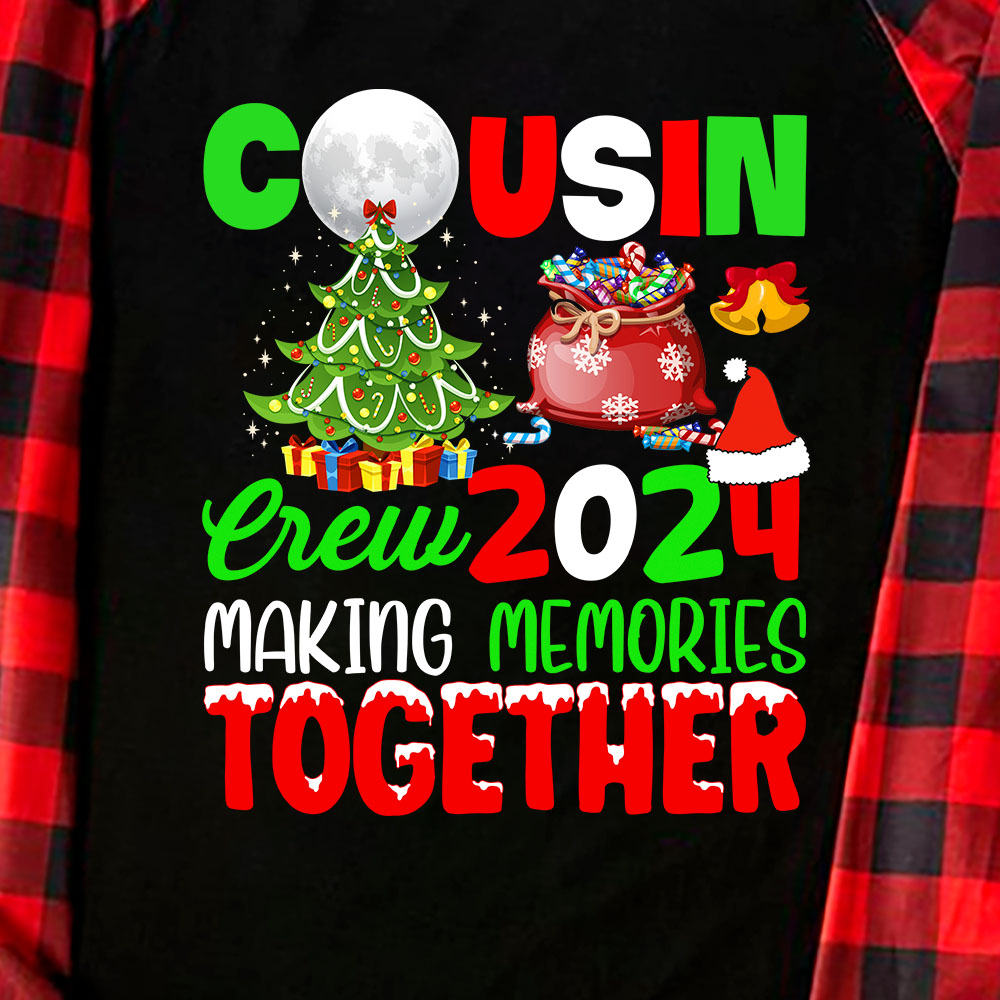 Cousin Crew Christmas Matching Family Pajama Sets 2024 Cousin Crew Christmas Matching Family Pajama Sets 2024