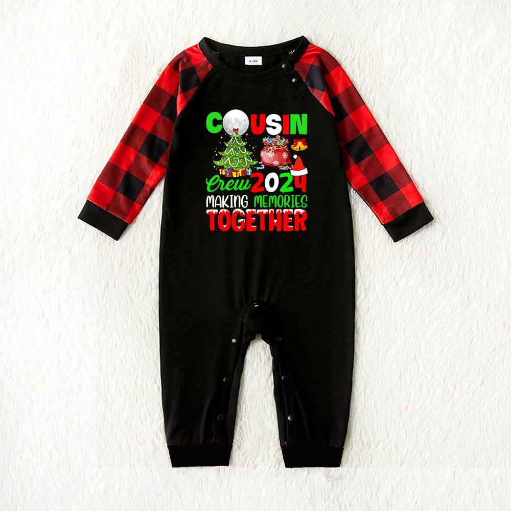Cousin Crew Christmas Matching Family Pajama Sets 2024 Cousin Crew Christmas Matching Family Pajama Sets 2024