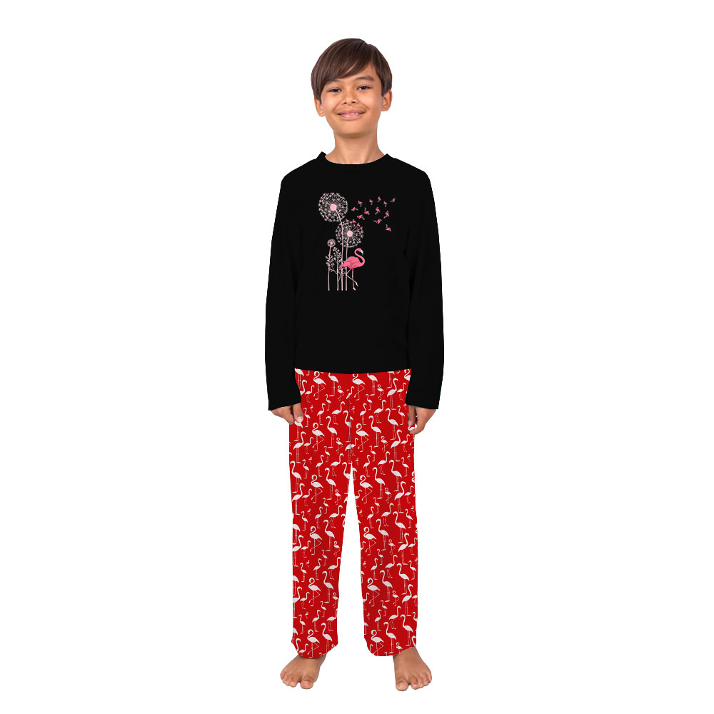 Matching Flamingo Family Pjs For Adults And Kids Matching Flamingo Family Pjs For Adults And Kids