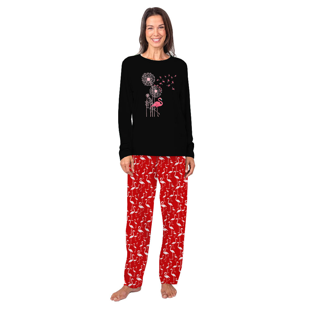 Matching Flamingo Family Pjs For Adults And Kids Matching Flamingo Family Pjs For Adults And Kids