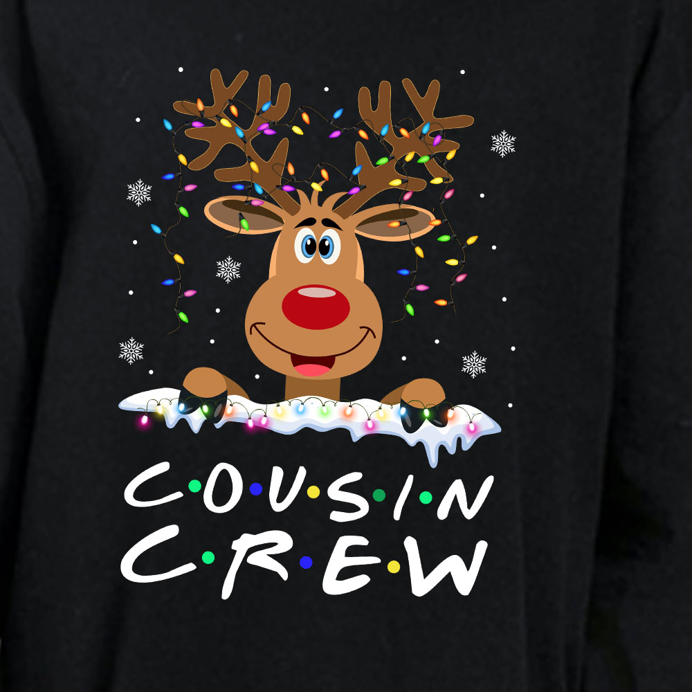 Reindeer Crew Family And Pet Matching Christmas Pajamas Cotton Reindeer Crew Family And Pet Matching Christmas Pajamas Cotton