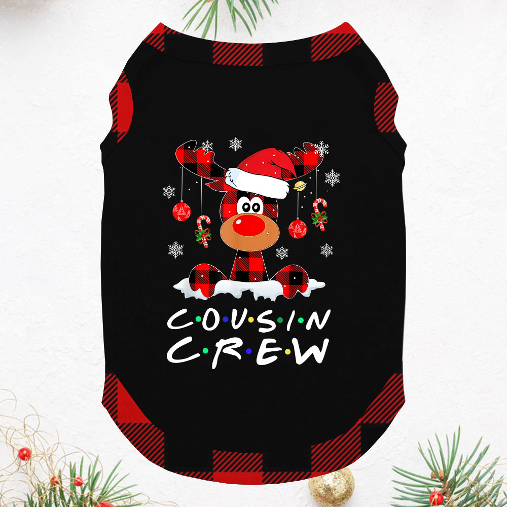 Cousin Crew And Dog Holiday Pajamas Short Sleeve