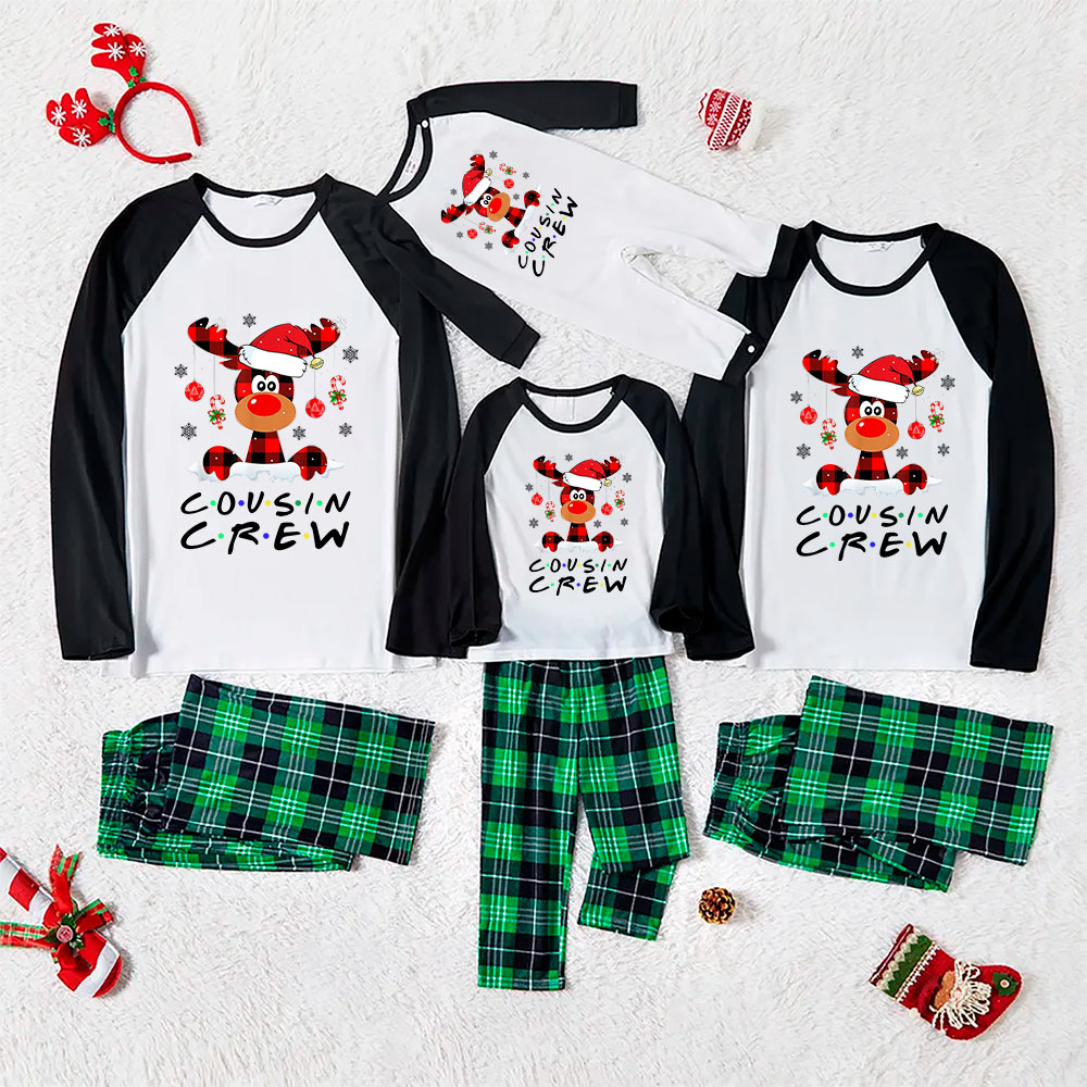 Cousin Crew Matching Christmas Pajamas Plus Dog Cousin Crew Matching Christmas Pajamas Plus Dog