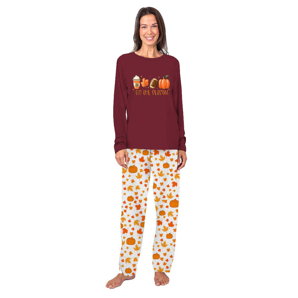 Unique Tis The Season Fall Matching Family Pajamas