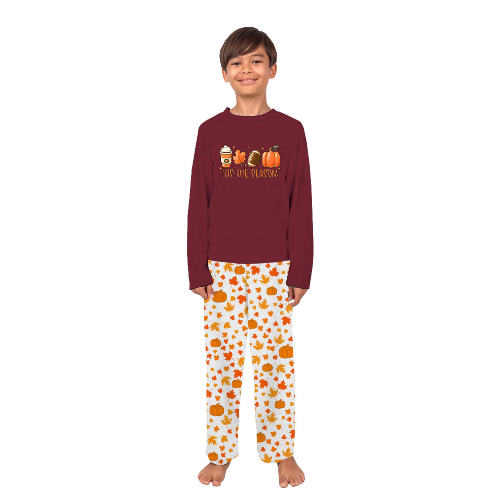 Unique Tis The Season Fall Matching Family Pajamas
