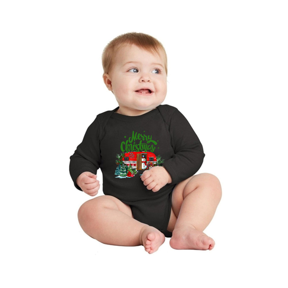 Camping Van Christmas Holiday Family Pajamas 100% Cotton Camping Van Christmas Holiday Family Pajamas 100% Cotton