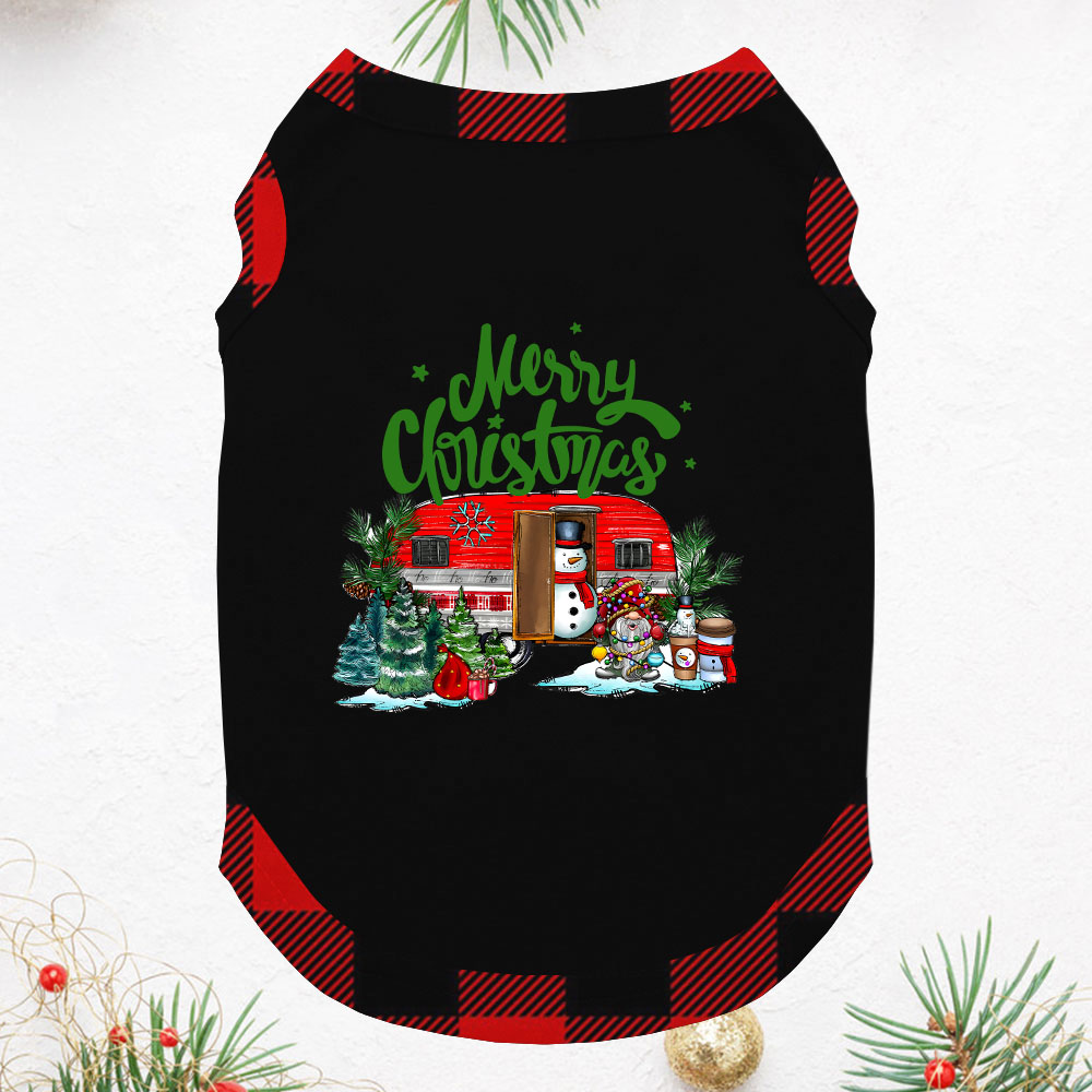 Cute Matching family Christmas Jammies Camping Short Sleeves Cute Matching family Christmas Jammies Camping Short Sleeves