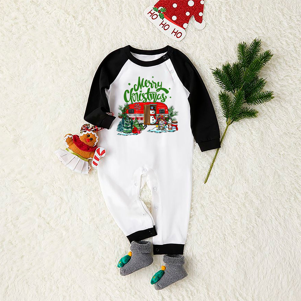 Merry Christmas Camping Matching Holiday Pjs Family Merry Christmas Camping Matching Holiday Pjs Family