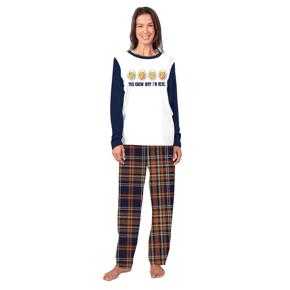 Funny Deviled Eggs Matching Family Thanksgiving Pajamas