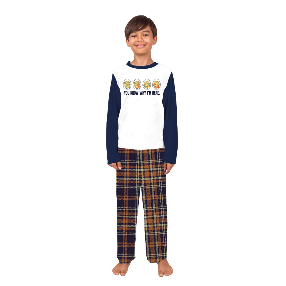 Funny Deviled Eggs Matching Family Thanksgiving Pajamas