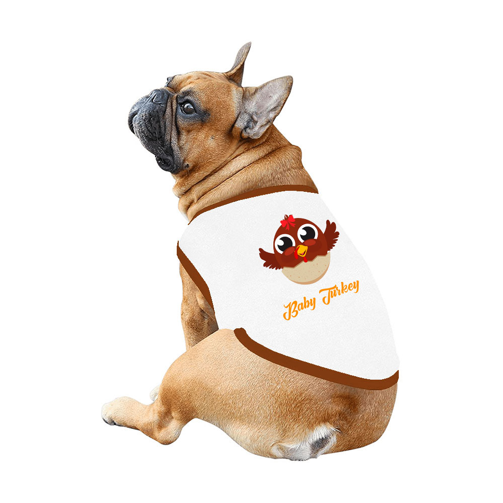 Personalized Name Turkey Thanksgiving Pjs Brown White Personalized Name Turkey Thanksgiving Pjs Brown White