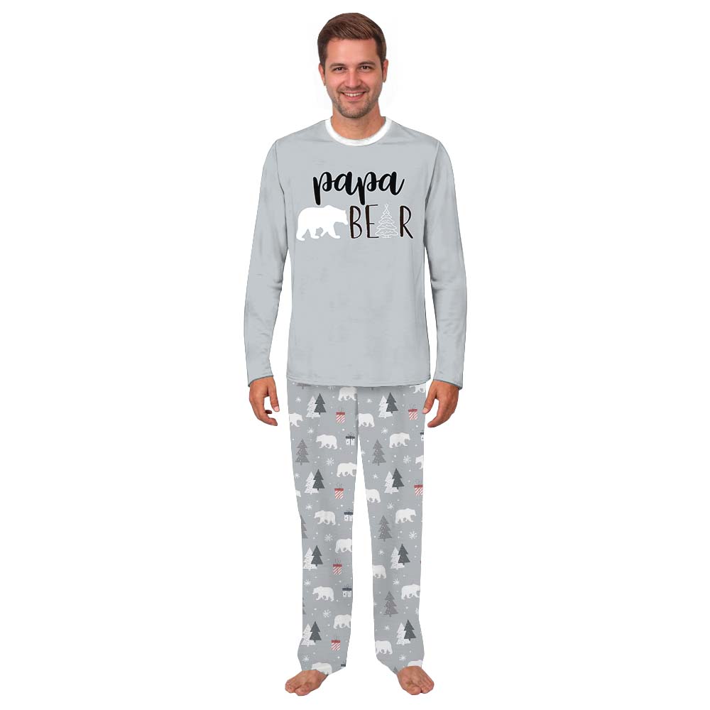 Personalized Family Bear Matching Christmas PJs With Names Personalized Family Bear Matching Christmas PJs With Names