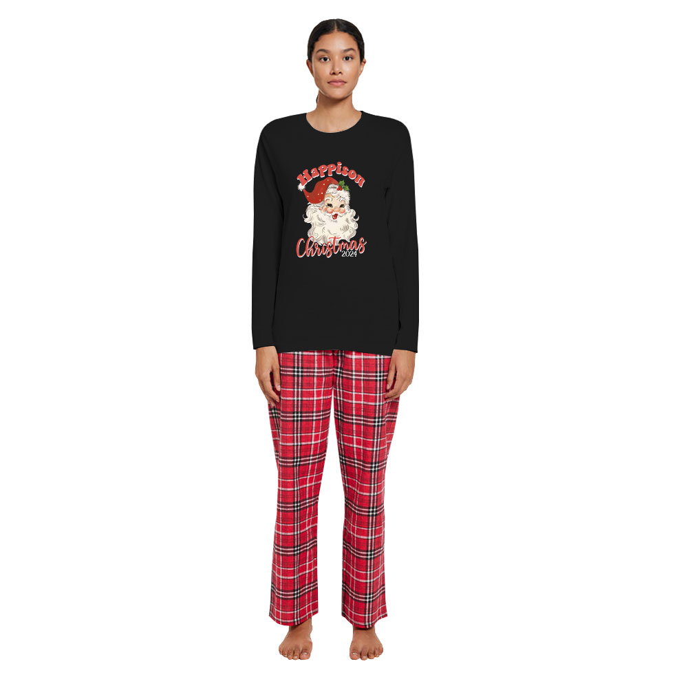 Red Truck Christmas Pajamas For Adults And Kids Cotton Red Truck Christmas Pajamas For Adults And Kids Cotton