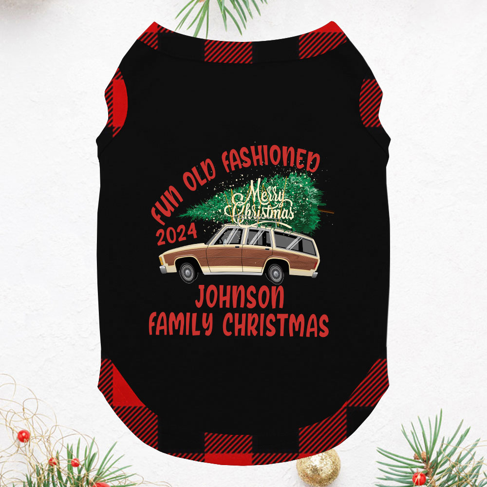 Customizable Truck With Christmas Tree Family Pjs Short Sleeves Customizable Truck With Christmas Tree Family Pjs Short Sleeves