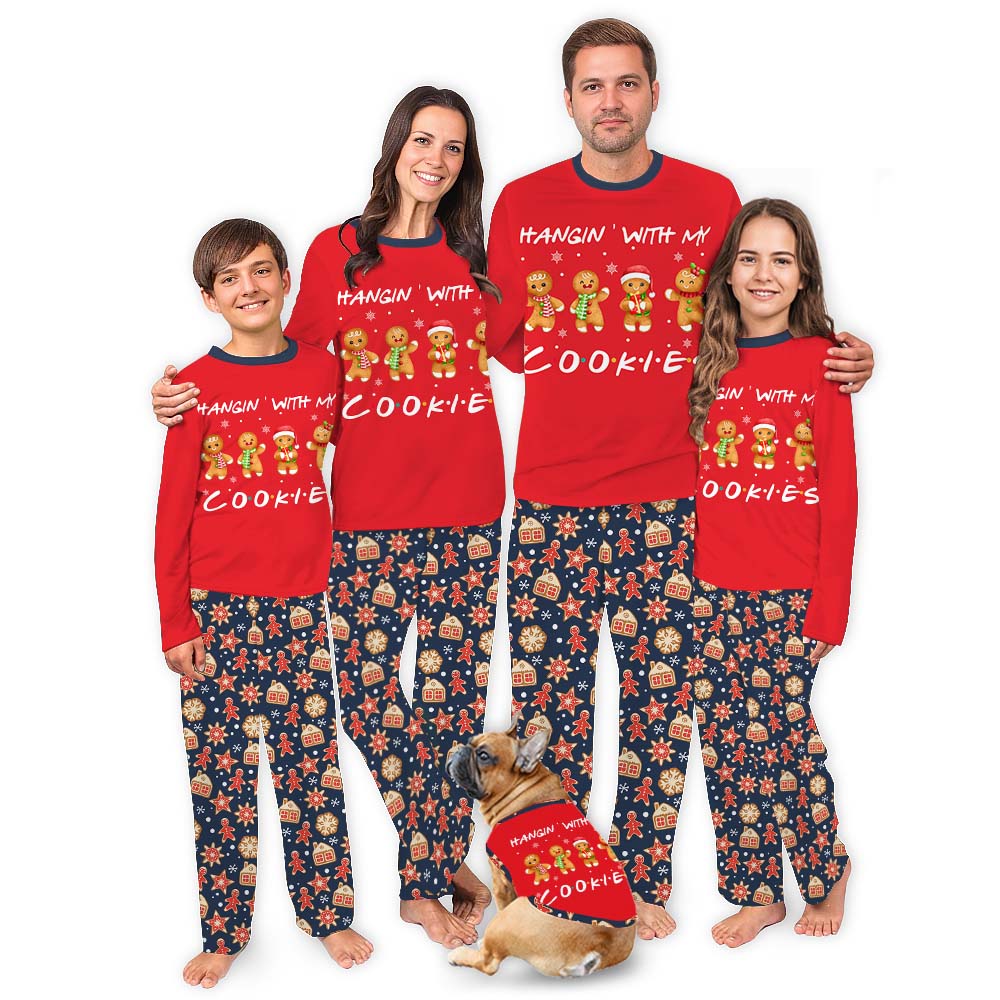 Gingerbread Matching Xmas Family Pajama Set Gingerbread Matching Xmas Family Pajama Set
