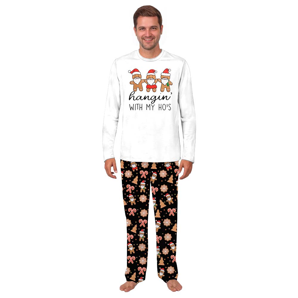 Santa Gingerbread Funny Family Xmas Pjs Santa Gingerbread Funny Family Xmas Pjs