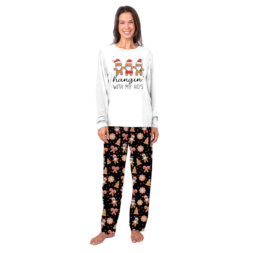 Santa Gingerbread Funny Family Xmas Pjs Santa Gingerbread Funny Family Xmas Pjs