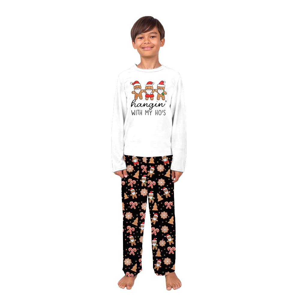 Santa Gingerbread Funny Family Xmas Pjs Santa Gingerbread Funny Family Xmas Pjs