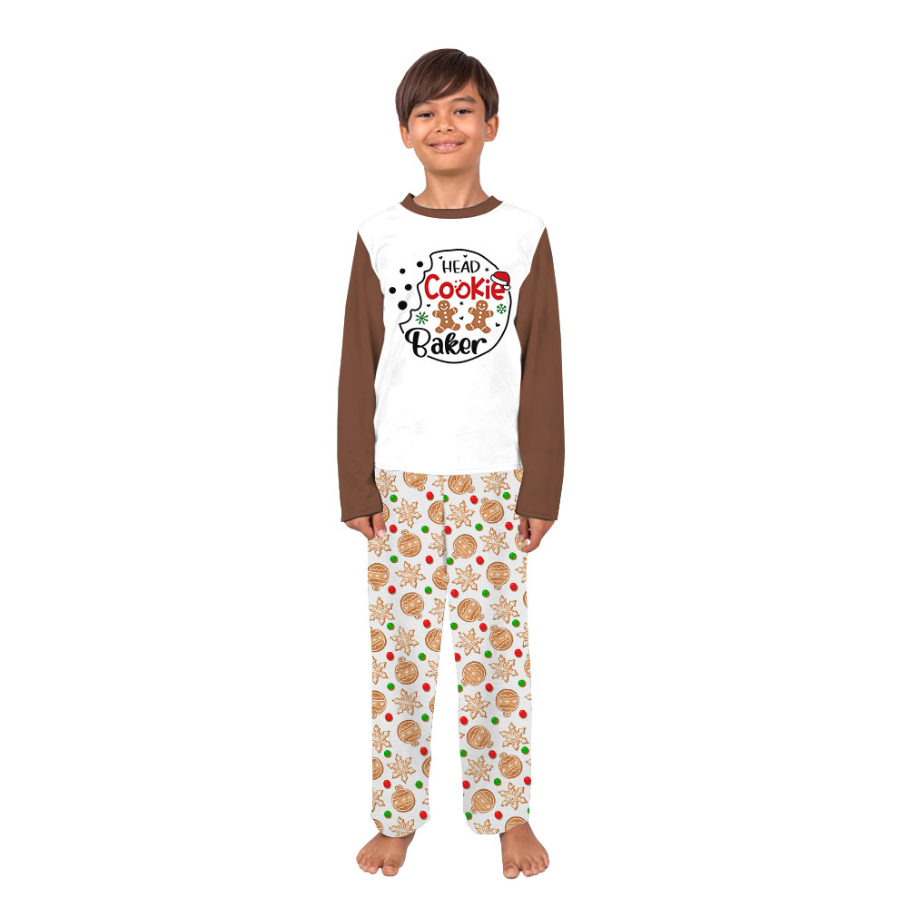 Cookie Baker Holiday Family Jammies With Pockets Cookie Baker Holiday Family Jammies With Pockets