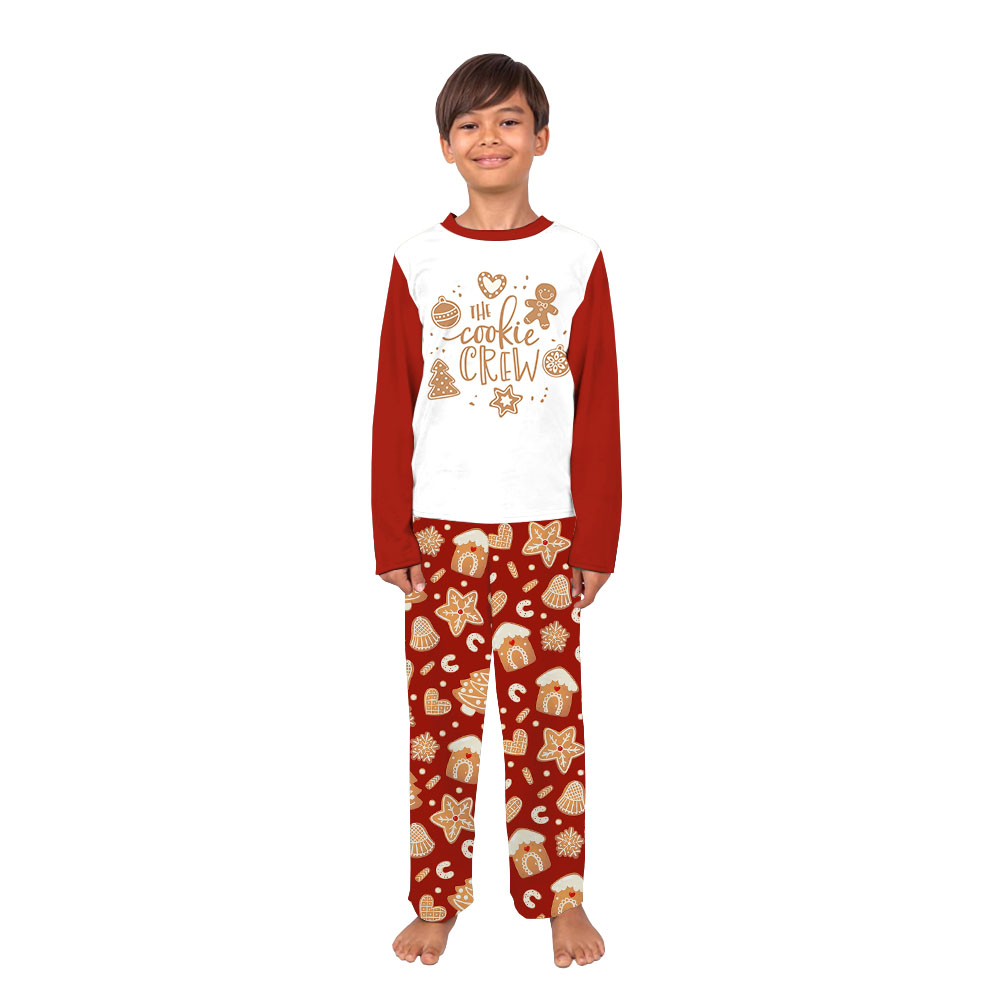 Cookie Crew Matchy Christmas Pjs With Dog Cookie Crew Matchy Christmas Pjs With Dog