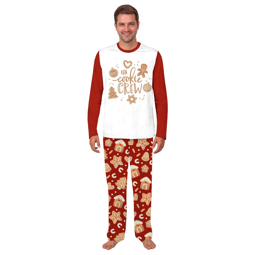 Cookie Crew Matchy Christmas Pjs With Dog Cookie Crew Matchy Christmas Pjs With Dog