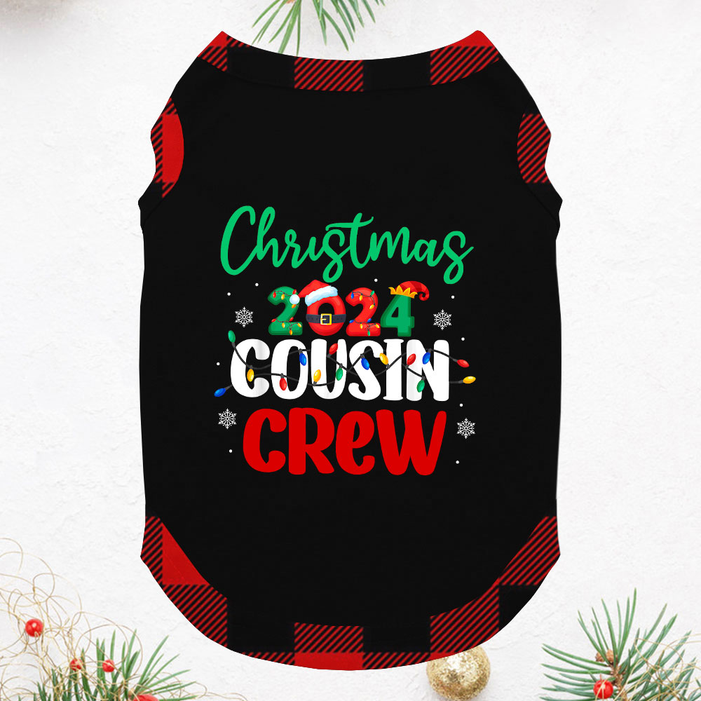 Cousin Crew Christmas Jammies Adult &amp; Kid Short Sleeves