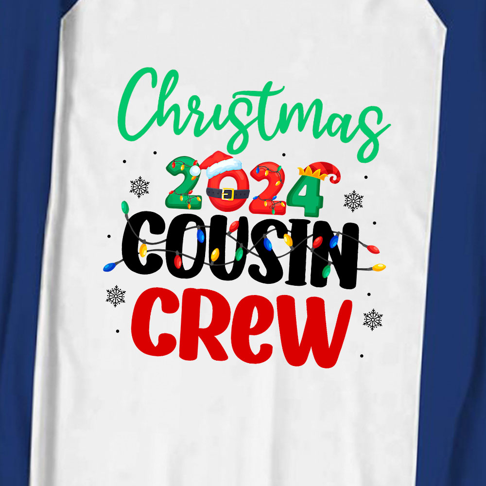 Unisex Cousin Crew Christmas Pajama Tops and Bottoms Unisex Cousin Crew Christmas Pajama Tops and Bottoms