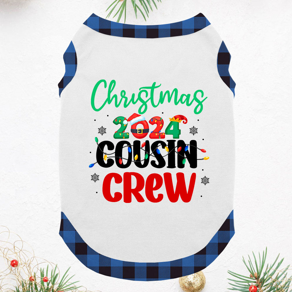 Unisex Cousin Crew Christmas Pajama Tops and Bottoms Unisex Cousin Crew Christmas Pajama Tops and Bottoms