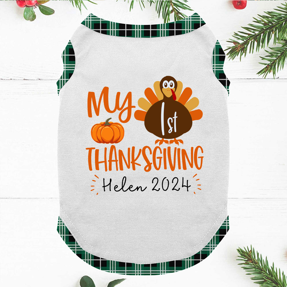 Festive First Thanksgiving Pajamas For Family And Babies